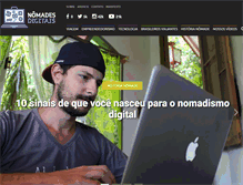 Tablet Screenshot of nomadesdigitais.com